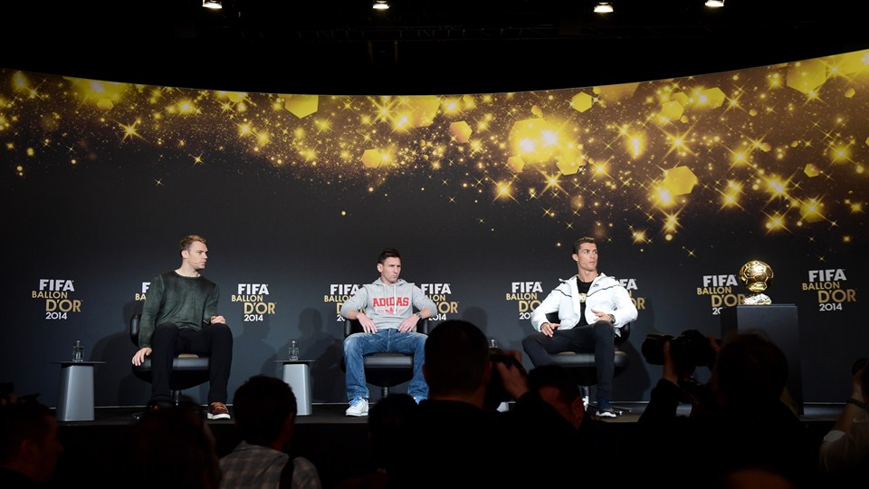 The Three Finalists (source: FIFA.com)